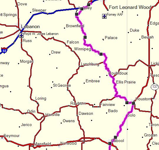 e x c e s s i v e l o c i t y Cabool, Missouri